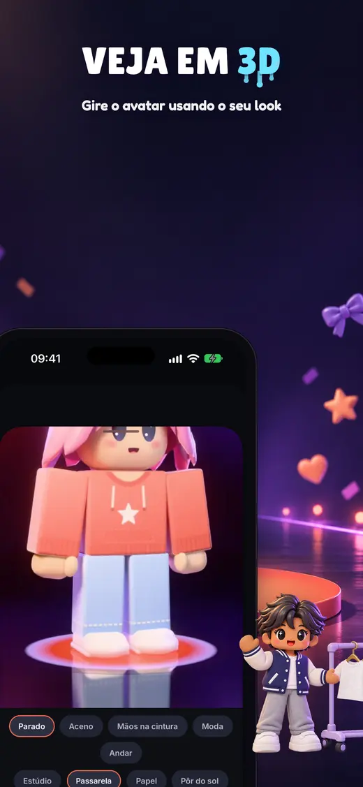 Um manequim 3D vestindo o design